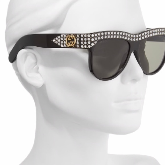 Gucci Havana Hollywood Forever Gg0147s SunglassesBrand new! 100% Authentic guara main image 12